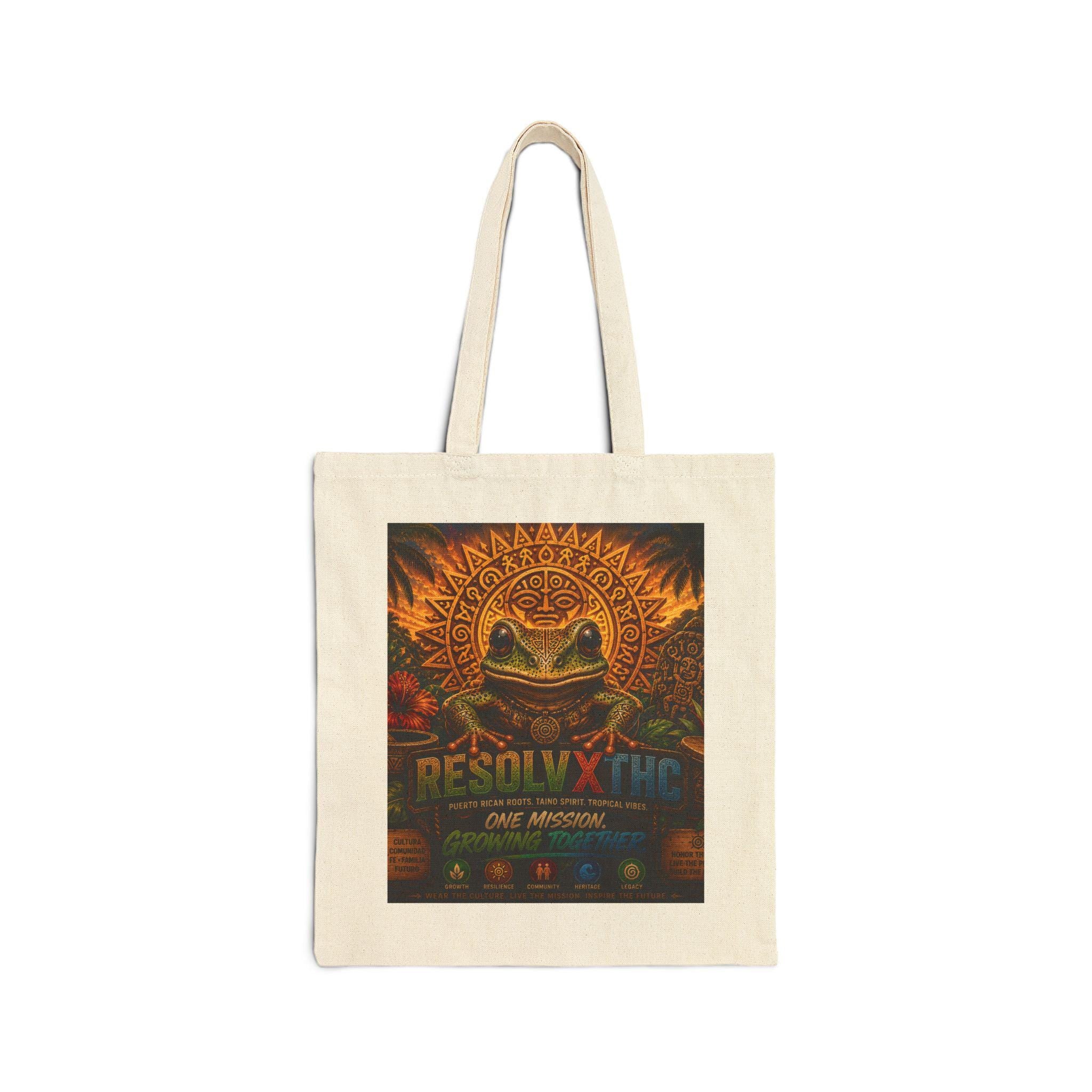 Cotton Canvas Tote Bag
